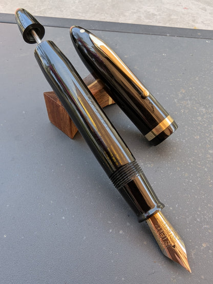 Black Sheaffer Balance "Premier" (OS) pen - Vacuum-fil - fine point