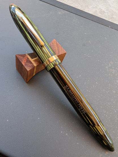 Marine Green Sheaffer Balance Statesman - extra-fine point