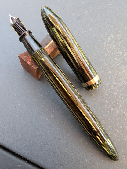 Marine Green Sheaffer Balance Statesman - extra-fine point