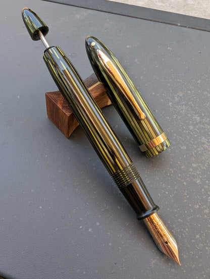 Marine Green Sheaffer Balance Statesman - extra-fine point