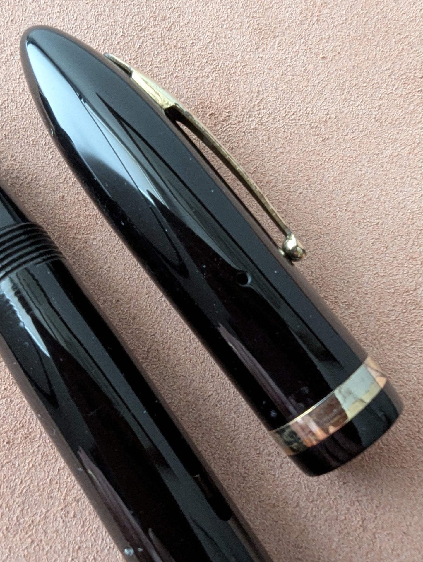 Black Sheaffer Balance "Premier"  pen - lever filler - Fine point