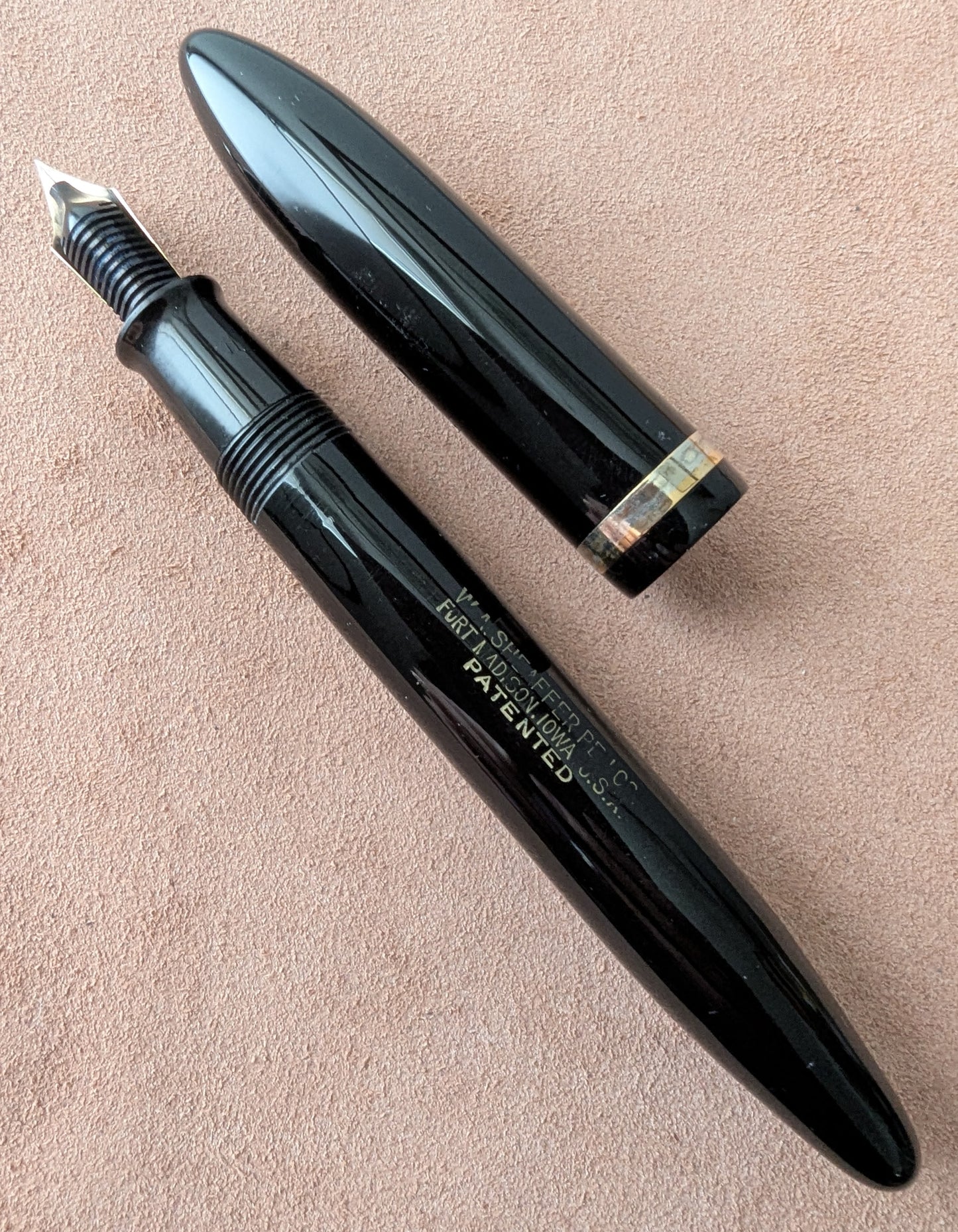 Black Sheaffer Balance "Premier"  pen - lever filler - Fine point