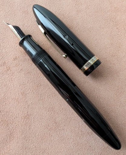 Black Sheaffer Balance "Premier"  pen - lever filler - Fine point