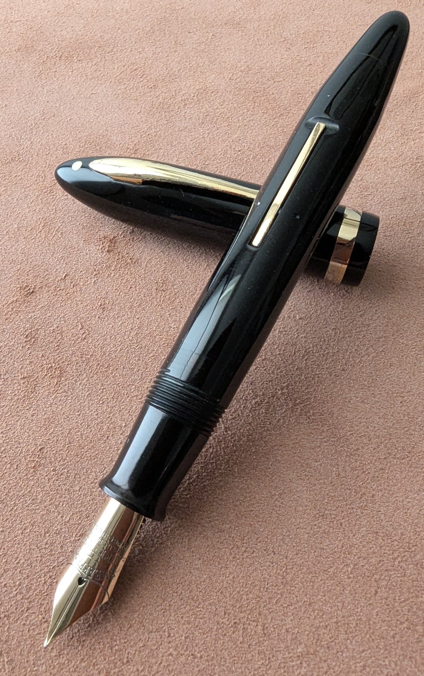 Black Sheaffer Balance "Premier"  pen - lever filler - Fine point
