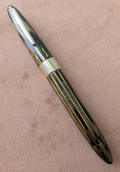 ~1947 Golden Brown Sheaffer Triumph Valiant - fine-medium point