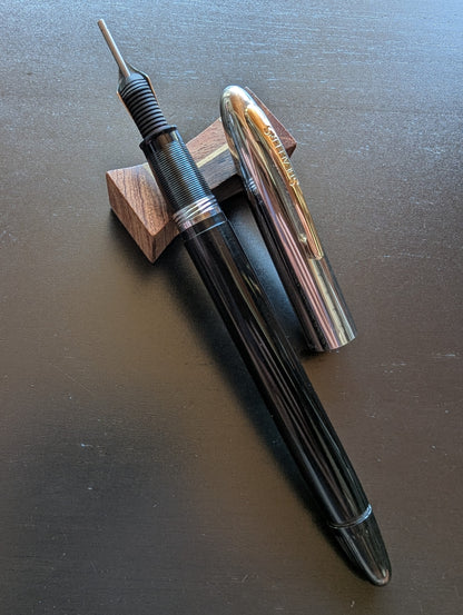 Black Sheaffer Snorkel Sovereign - medium point