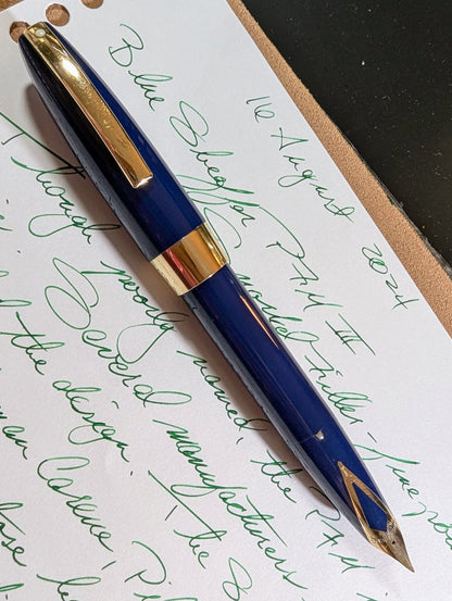 Blue Sheaffer PFM III