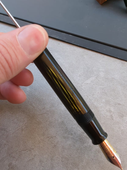 Black Sheaffer Balance "Premier" (OS) pen - Vacuum-fil - fine point