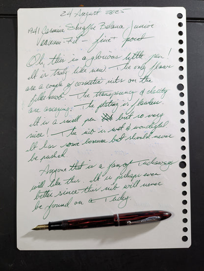 1941 Carmine Sheaffer Balance Junior