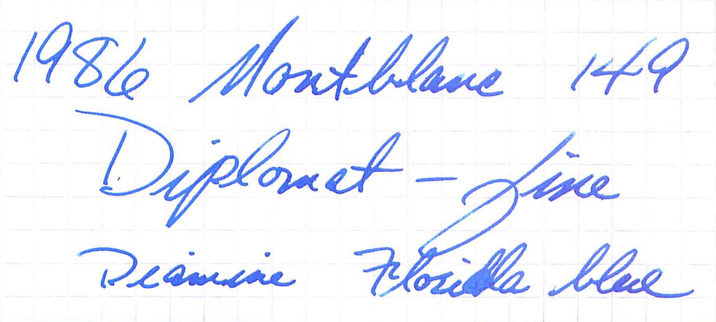 1986 Montblanc 149 Diplomat - Fine nib