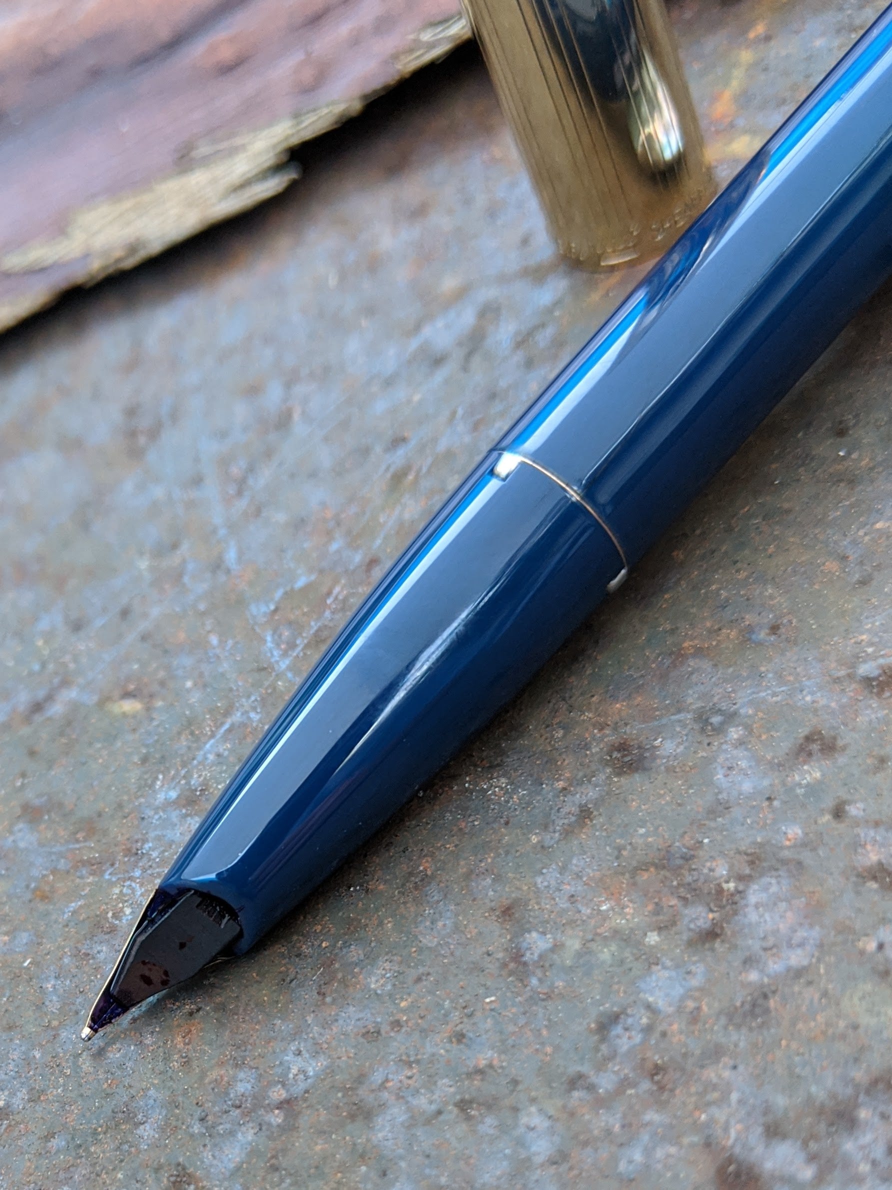 1961-2 Blue Sheaffer Touchdown Imperial VIII