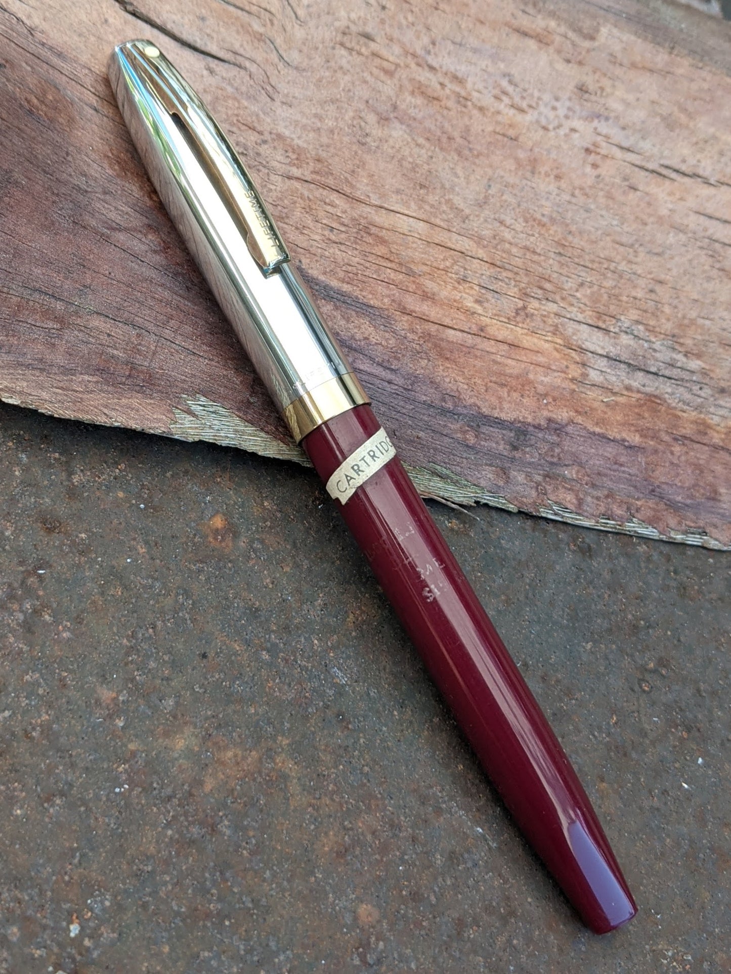 ~1964 Burgundy Sheaffer Lifetime 1500 medium