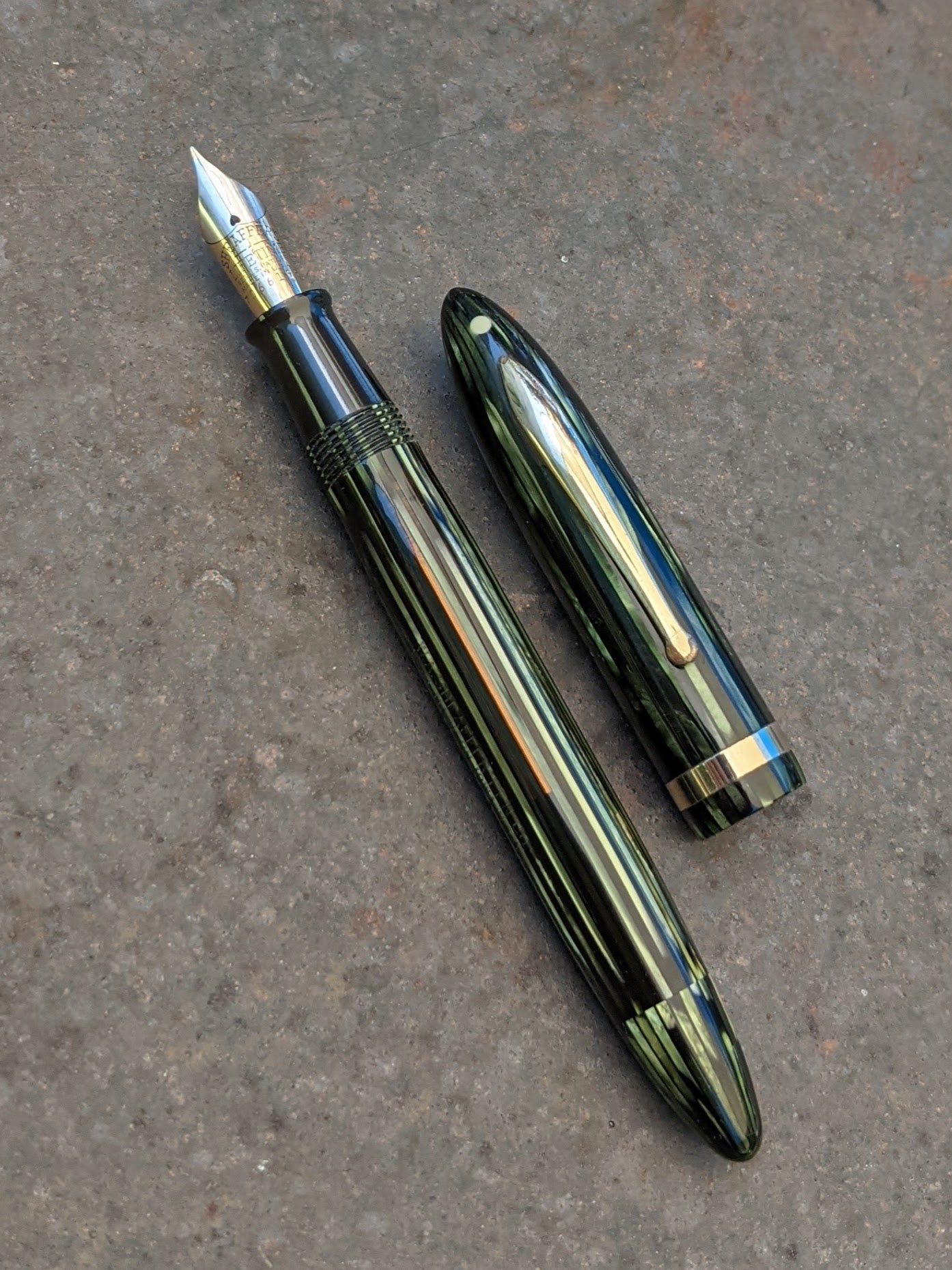 ~1937 Marine Green Sheaffer Balance "Statesman" fountain pen