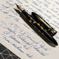 1938-9 Ebonized Pearl Sheaffer Balance Admiral fountain pen and pencil