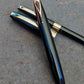 Black Sheaffer PFM III pen & pencil - medium nib