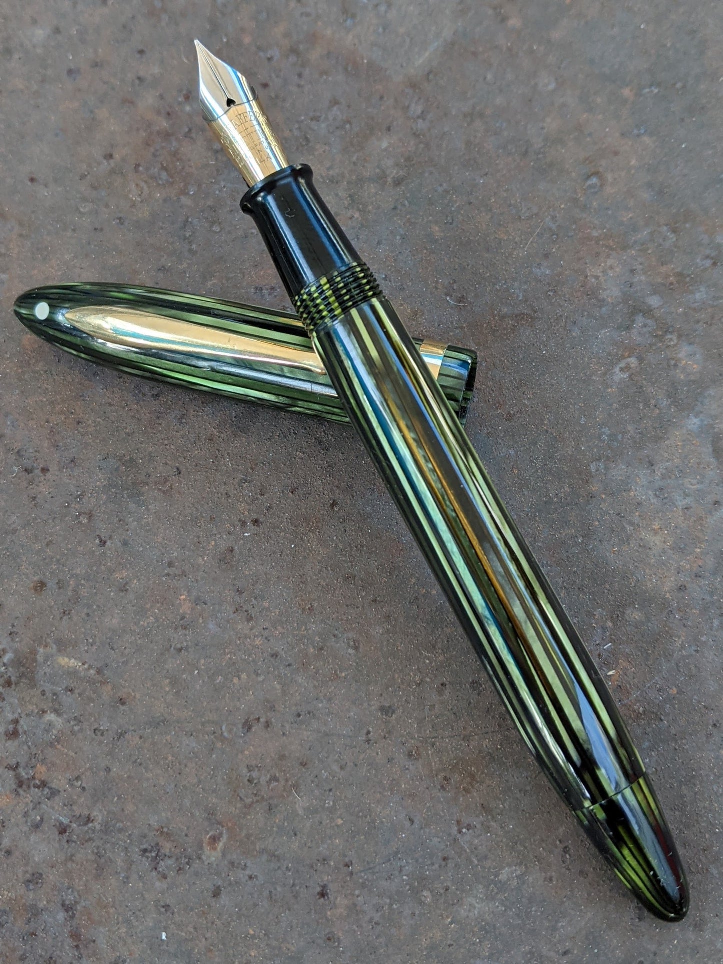 Pluma estilográfica Sheaffer Balance Statesman verde marino