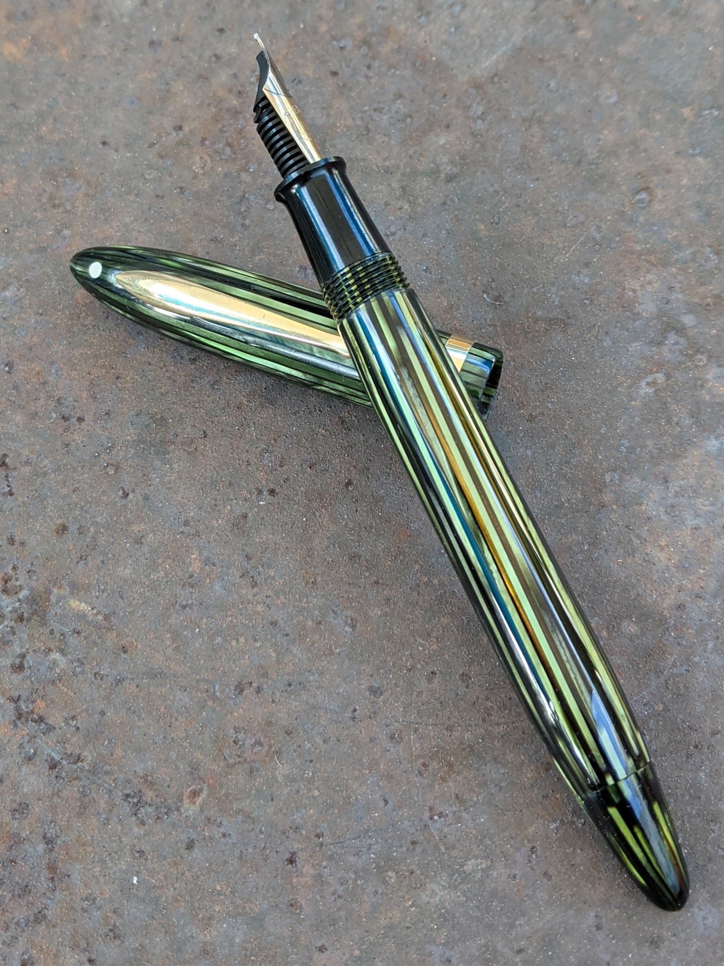 Pluma estilográfica Sheaffer Balance Statesman verde marino