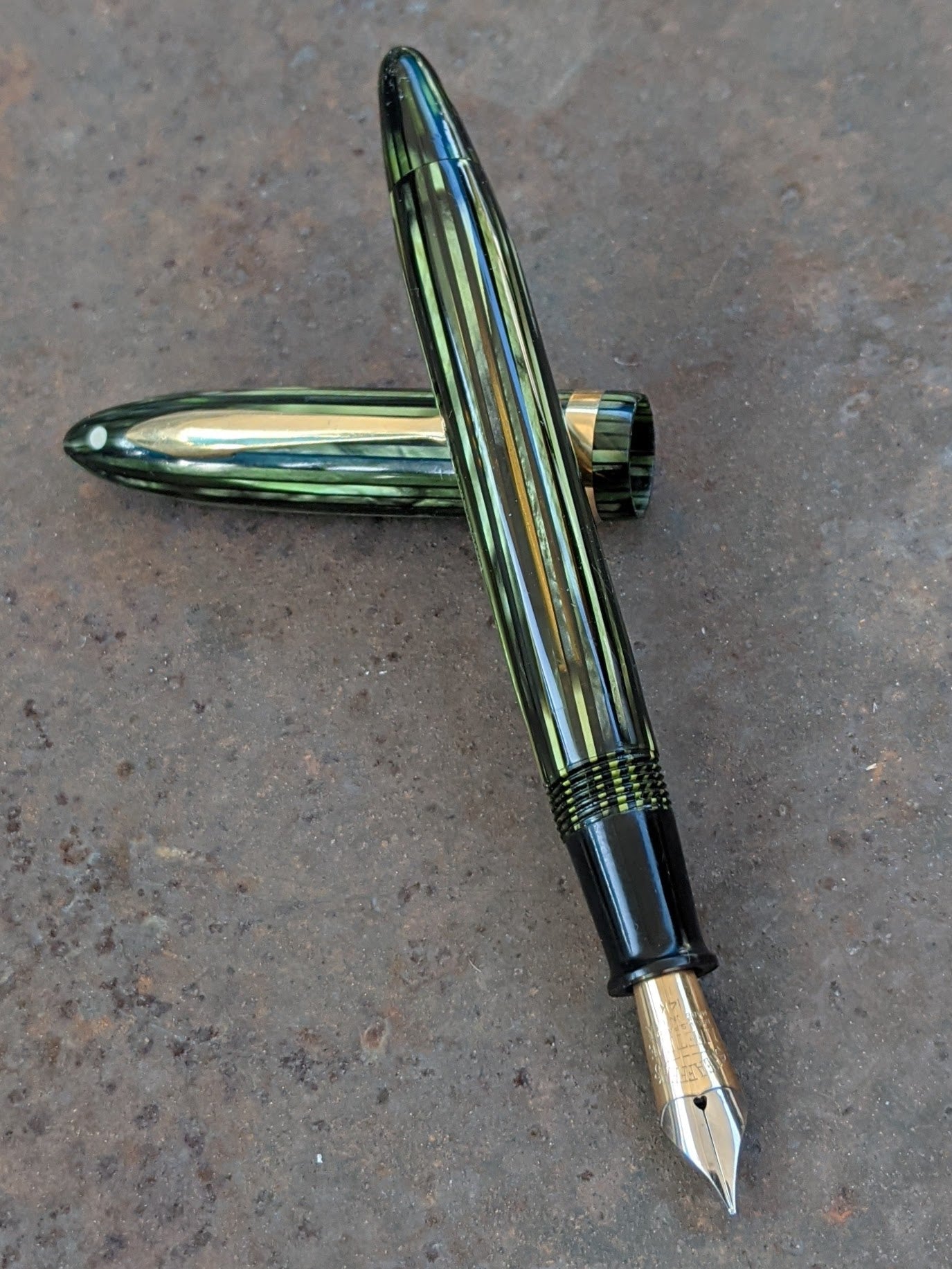 Pluma estilográfica Sheaffer Balance Statesman verde marino