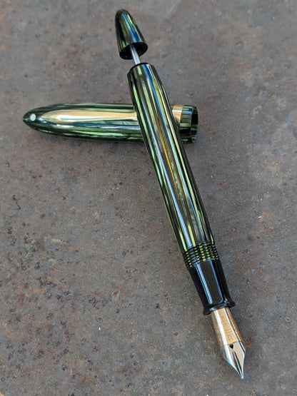 Pluma estilográfica Sheaffer Balance Statesman verde marino