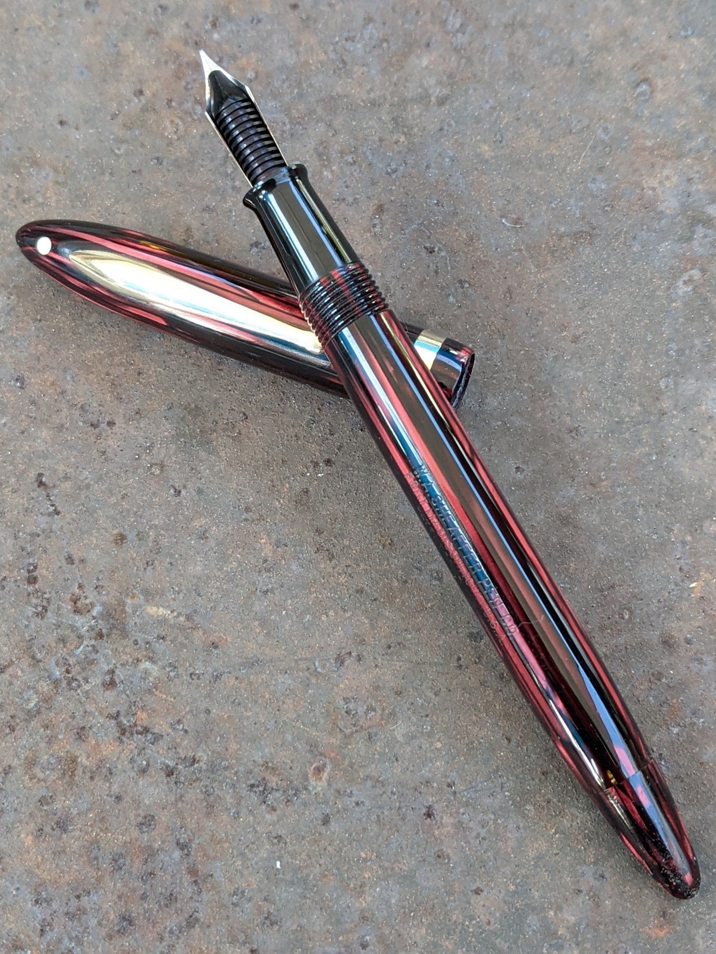 Carmine Sheaffer Balance Sovereign Fountain Pen