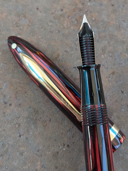 Carmine Sheaffer Balance Sovereign Fountain Pen