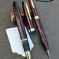 ~1947 Carmine Sheaffer Triumph Statesman fountain pen & pencil