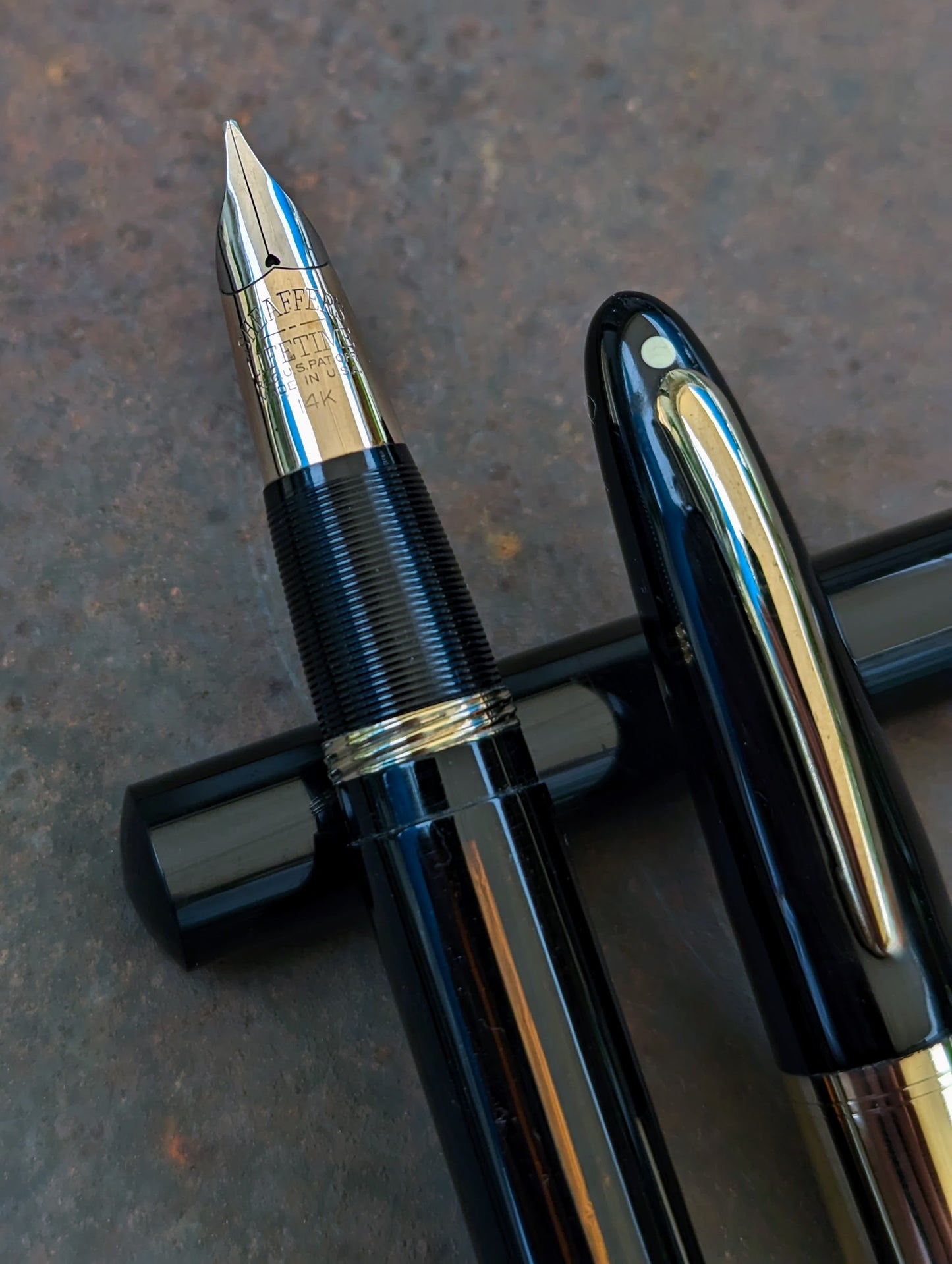 1943-5 Black Sheaffer Triumph Valiant