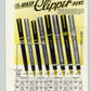 Black WASP Clipper Full Size pen & pencil - stickered